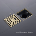 115mm Gold stainless steel Shower Drain